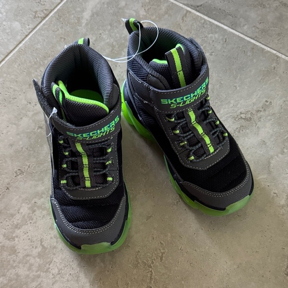 Skechers Lights Mega Surge Snow Boots - Picture 3 of 7